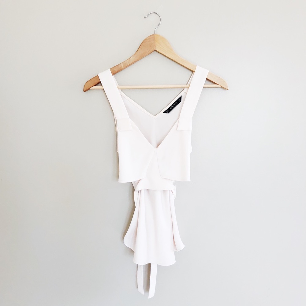 Zara Blush blouse